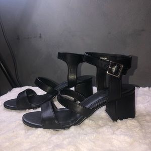 Forever 21 Black block heels
